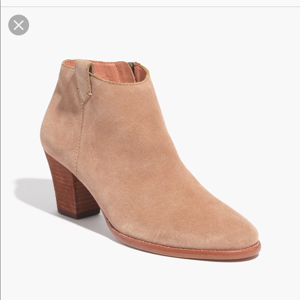 Madewell Billie boot in suede